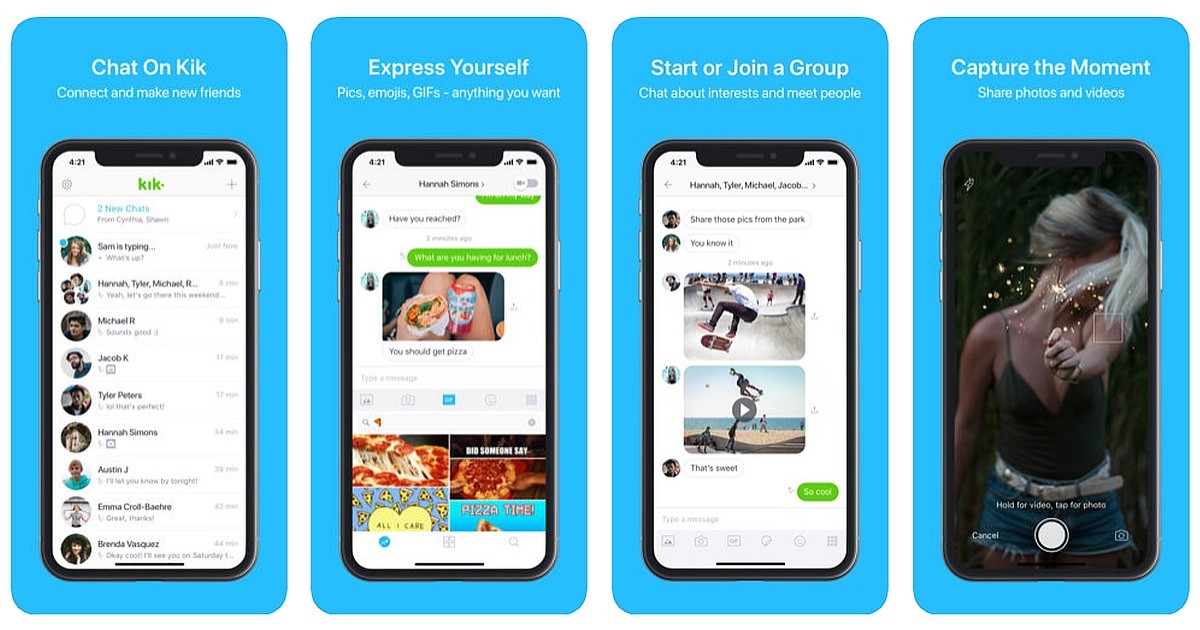 Découvrez à quoi ressemble l’application Kik et comment la télécharger