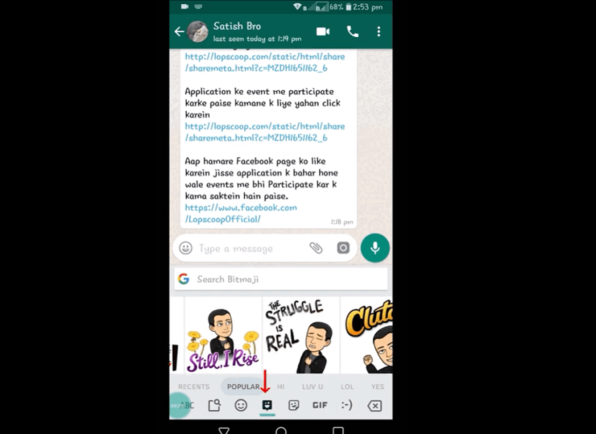 Comment télécharger l’application Bitmoji