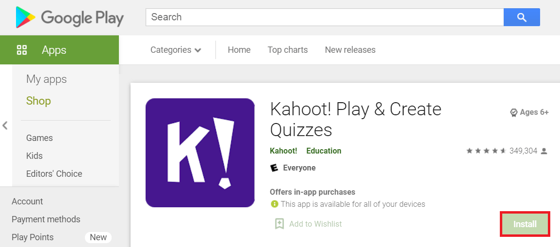 Kahoot! - Créez des quiz