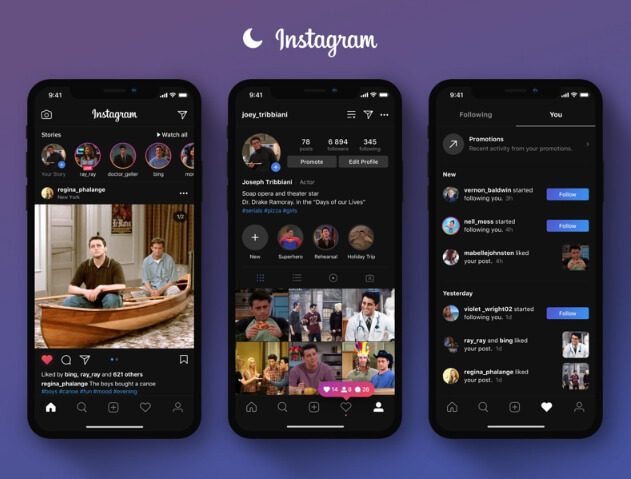 Découvrez comment activer le mode sombre sur Instagram