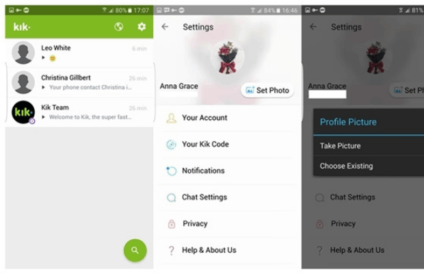 Découvrez à quoi ressemble l’application Kik et comment la télécharger